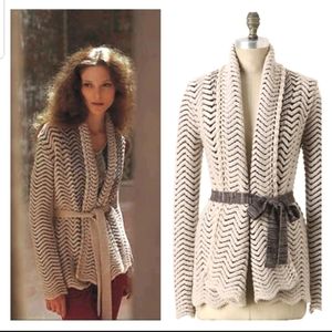 Anthroplogie Moth Cardigan Sweater